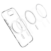 „Spigen Liquid Crystal MagSafe“ dėklas, skirtas „iPhone 16e / 17e“ – skaidrus