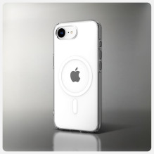 „Spigen Liquid Crystal MagSafe“ dėklas, skirtas „iPhone 16e / 17e“ – skaidrus