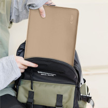 Tech-Protect Neoslim 15–16 colių nešiojamojo kompiuterio krepšys – smėlio spalvos