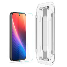 Spigen Glas.TR „Ez Fit“ grūdintas stiklas, 2 pakuotės, skirtas „Google Pixel 9A“ – skaidrus