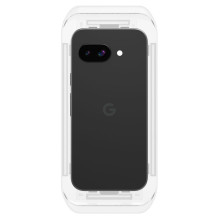 Spigen Glas.TR „Ez Fit“ grūdintas stiklas, 2 pakuotės, skirtas „Google Pixel 9A“ – skaidrus