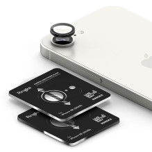 Ringke Camera Frame Protector 2-pack for iPhone 16e / 17e - Black Ringke Camera Frame Protector 2-pack for iPhone 16e / 17e - Black