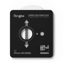„Ringke“ kameros rėmelio apsauginių dėklų, skirtų „iPhone 16e / 17e“, 2 vnt. pakuotė – juodas „Ringke“ kameros rėmelio apsauginių dėklų, skirtų „iPhone 16e / 17e“, 2 vnt. pakuotė – juodas