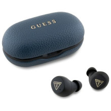 Guess Bluetooth headphones GUTWSPGTSPSB TWS + docking station blue / blue Grained Classic Logo