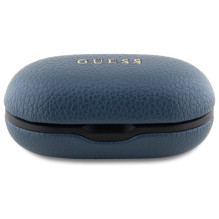 Guess Bluetooth headphones GUTWSPGTSPSB TWS + docking station blue / blue Grained Classic Logo