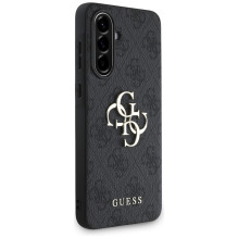 Guess Big 4G Logo Classic Logo Dėklas, skirtas Samsung Galaxy A36 - juodas