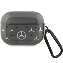 Mercedes MEAP8DPMGS AirPods Pro dangtelis juodas / juodas Large Star Pattern