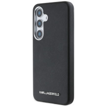 Karl Lagerfeld Saffiano visiškai apvyniotas pailgas metalinis logotipas MagSafe dėklas, skirtas Samsung Galaxy S25+ - ju Karl Lagerfeld Saffiano visiškai apvyniotas pailgas metalinis logotipas MagSafe dėklas, skirtas Samsung Galaxy S25+ - ju