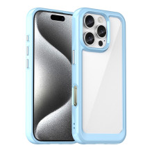 „Outer Space“ dėklas, skirtas „iPhone 16e / 17e“ su lanksčiu rėmeliu – mėlynas