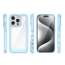 Outer Space Case for iPhone 16e / 17e with Flexible Frame - Blue