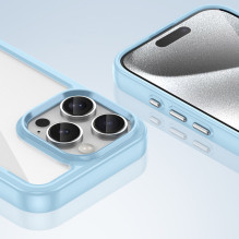 „Outer Space“ dėklas, skirtas „iPhone 16e / 17e“ su lanksčiu rėmeliu – mėlynas