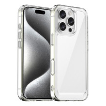 Outer Space Case for iPhone 16e / 17e Cover with Flexible Frame - Transparent