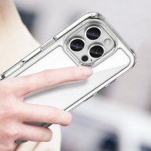 Outer Space Case for iPhone 16e / 17e Cover with Flexible Frame - Transparent