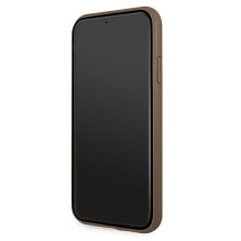 Guess 4G Stripe case for iPhone 11 / Xr 6.1" - brown