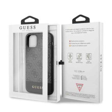 Guess 4G Stripe Collection dėklas, skirtas iPhone 11 6.1' / Xr - pilkas