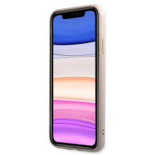 Guess 4G Stripe Collection dėklas, skirtas iPhone 11 / Xr 6.1' – rožinis