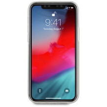Guess Gold Chain Collection iPhone 12 Pro Max 6,7 colio dėklas – juodas