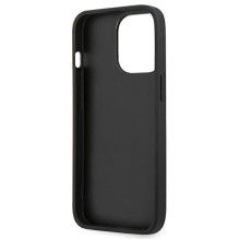 Guess Croco Strap Collection iPhone 13 Pro / 13 6,1 colio dėklas – rožinis