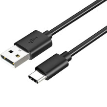Samsung EP-DG950CBE USB-A - USB-C kabelis 1.2m (urmu - pakaitinė pakuotė) - juodas