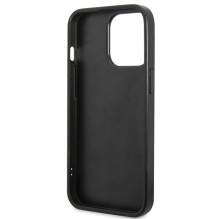 Guess Strass Metal Logo iPhone 13 Pro 6.1" Case - Black