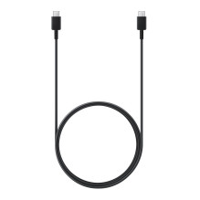 Samsung EP-DX310JBE USB-C – USB-C 3A kabelis 1,8 m (didelis – pakaitinė pakuotė) – juodas