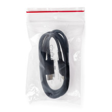 Samsung EP-DX310JBE USB-C – USB-C 3A kabelis 1,8 m (didelis – pakaitinė pakuotė) – juodas