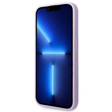 Guess Saffiano dirželio dėklas, skirtas iPhone 14 Pro Max 6,7' – violetinis
