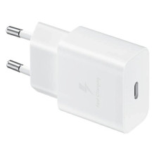 „Samsung EP-T1510EWE“ 15 W USB-C sieninis įkroviklis (OOB urmu - pakaitinė pakuotė) - baltas