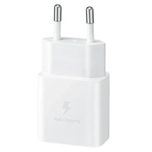 „Samsung EP-T1510EWE“ 15 W USB-C sieninis įkroviklis (OOB urmu - pakaitinė pakuotė) - baltas