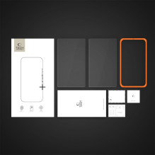 Tech-Protect Easy Set+ 2-pack tempered glass for Nintendo Switch 2 - transparent