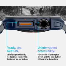 Spigen Lite Fit "Pro" Strap for Apple Watch 10 46mm - Navy Blue