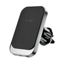 Tech-Protect MM15W-V9 Car Holder with MagSafe for Dashboard and Air Vent 15W - Black Tech-Protect MM15W-V9 Car Holder with MagSafe for Dashboard and Air Vent 15W - Black