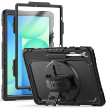 Tech-Protect Solid Case for Samsung Galaxy Tab S10 FE+ - Black