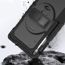 „Tech-Protect“ tvirtas dėklas, skirtas „Samsung Galaxy Tab S10 FE+“ – juodas