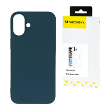 Wozinsky Silicone Case lankstus silikonas, skirtas Samsung Galaxy S25 Ultra - mėlynas