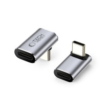 „Tech-Protect Ultraboost AA02“ USB-C kampinis adapteris – pilkas