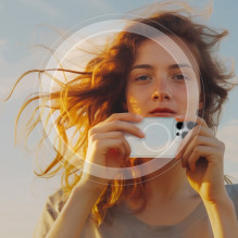 „AmazingThing AR“ aliuminio 3 lęšių stiklas su kameros objektyvo rėmeliu, skirtas „iPhone 16 Pro / 16 Pro Max“ – juodas