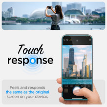 Spigen Glas.TR „Ez Fit“ Privacy HD 2 pakuočių privatumo stiklas, skirtas „Google Pixel 9/9 Pro“