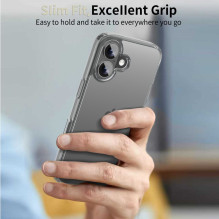 Tech-Protect FlexAir Hybrid Case for iPhone 17 - Clear
