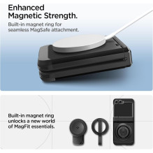 „Spigen Tough Armor Pro MagSafe“ dėklas, skirtas „Samsung Galaxy Z Flip 6 / 7 FE“ – juodas