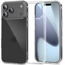 „Tech-Protect FlexAir“ hibridinis dėklas, skirtas „iPhone 17 Pro“ – skaidrus