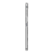 „Spigen AirSkin Mag MagSafe“ dėklas, skirtas „Samsung Galaxy Z Flip 7“ – skaidrus ir baltas