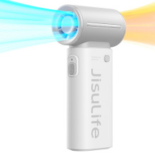 Jisulife Handheld Fan Life9 3600mAh Portable Mini Blower USB Fan - Gray