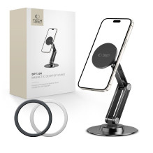 Tech-Protect DPT100 magnetinis MagSafe stalinio telefono laikiklis - juodas