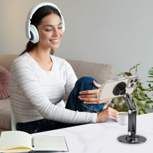 Tech-Protect DPT100 magnetinis MagSafe stalinio telefono laikiklis - juodas