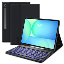 „Tech-Protect“ SC rašiklio ir klaviatūros dėklas, skirtas „Samsung Galaxy Tab S10 FE+ 13.1 X620 / X626B“ – juodas „Tech-Protect“ SC rašiklio ir klaviatūros dėklas, skirtas „Samsung Galaxy Tab S10 FE+ 13.1 X620 / X626B“ – juodas