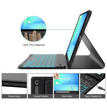 „Tech-Protect“ SC rašiklio ir klaviatūros dėklas, skirtas „Samsung Galaxy Tab S10 FE+ 13.1 X620 / X626B“ – juodas „Tech-Protect“ SC rašiklio ir klaviatūros dėklas, skirtas „Samsung Galaxy Tab S10 FE+ 13.1 X620 / X626B“ – juodas