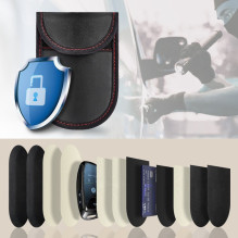 „Tech-Protect KLR100“ RFID dėklas – juodas ir raudonas