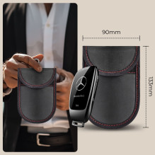 „Tech-Protect KLR100“ RFID dėklas – juodas ir raudonas
