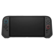 „Spigen Rugged Armor“ dėklas, skirtas „Nintendo Switch 2“ - matinės juodos spalvos